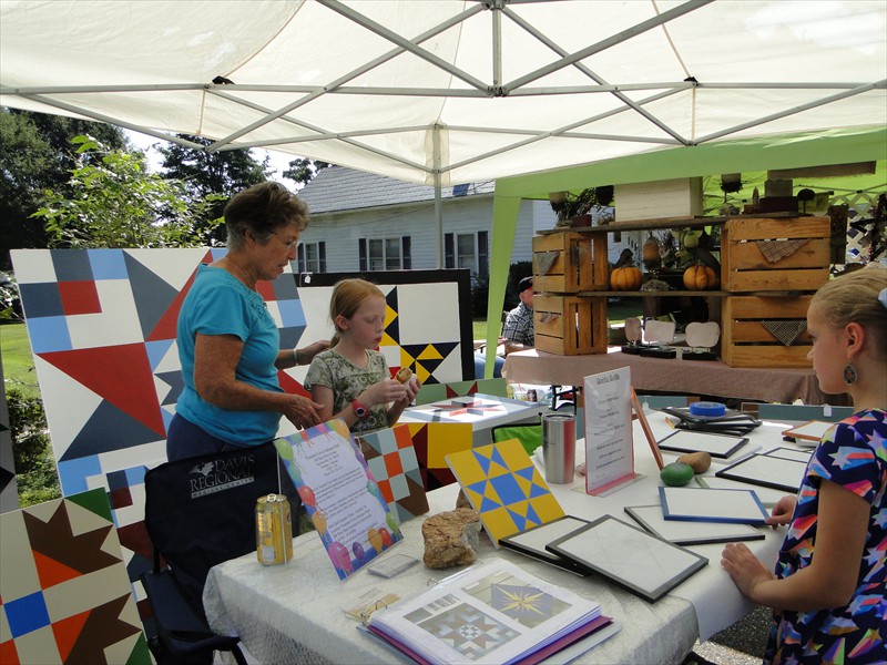 A wide variety of vendors lined the street!