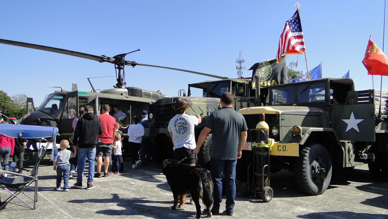 Military Display | ROTC, VFW/DAV, National Guard