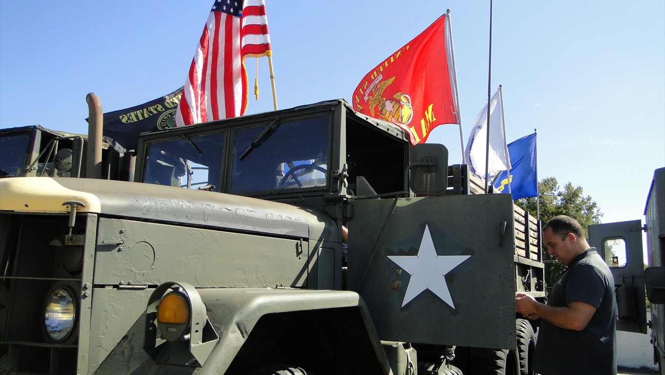 Military Display | ROTC, VFW/DAV, National Guard
