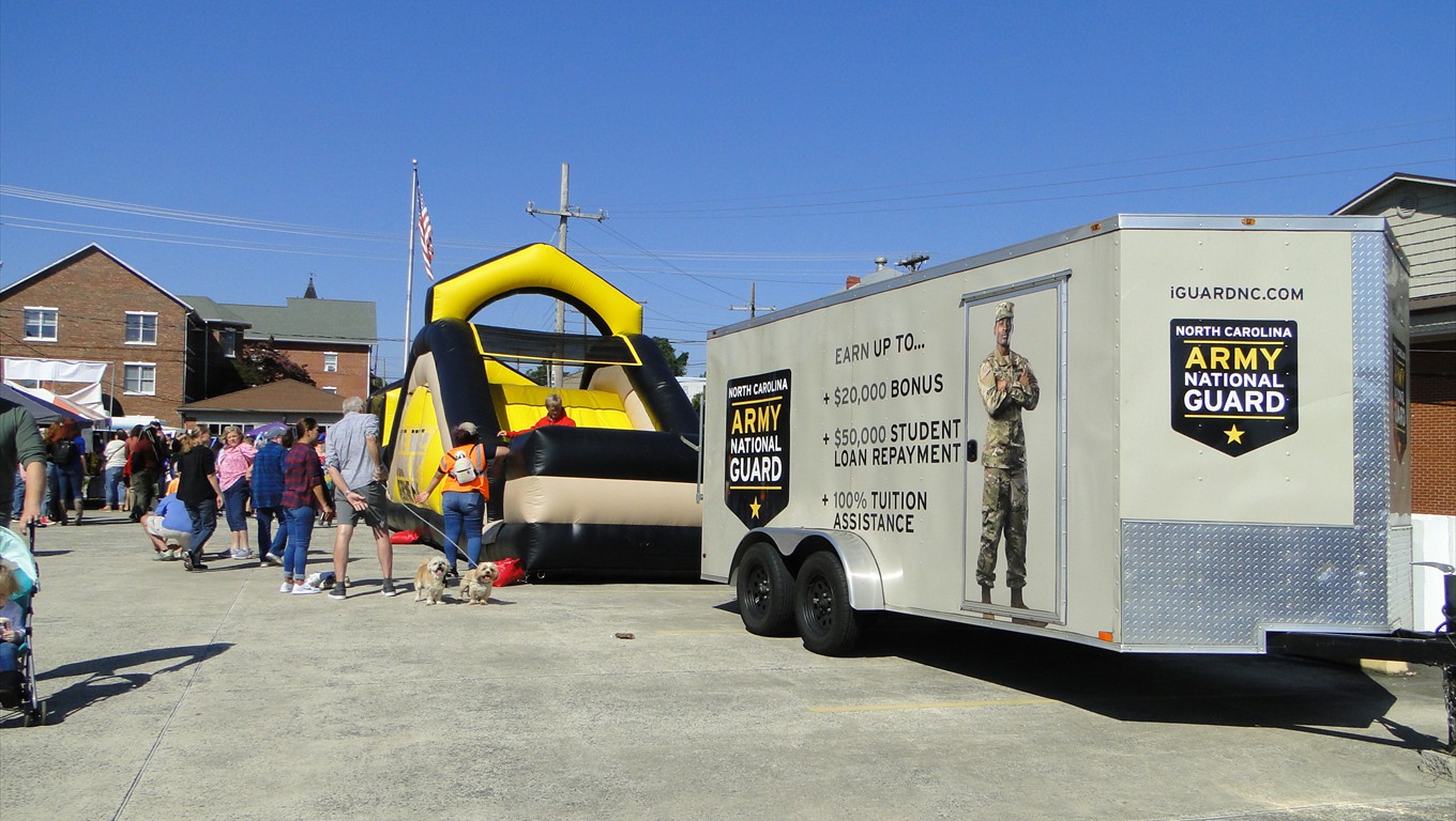 Military Display | ROTC, VFW/DAV, National Guard