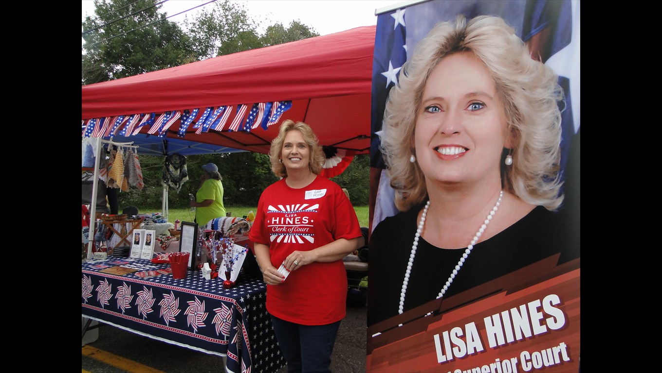 Candidate Lisa Hines
