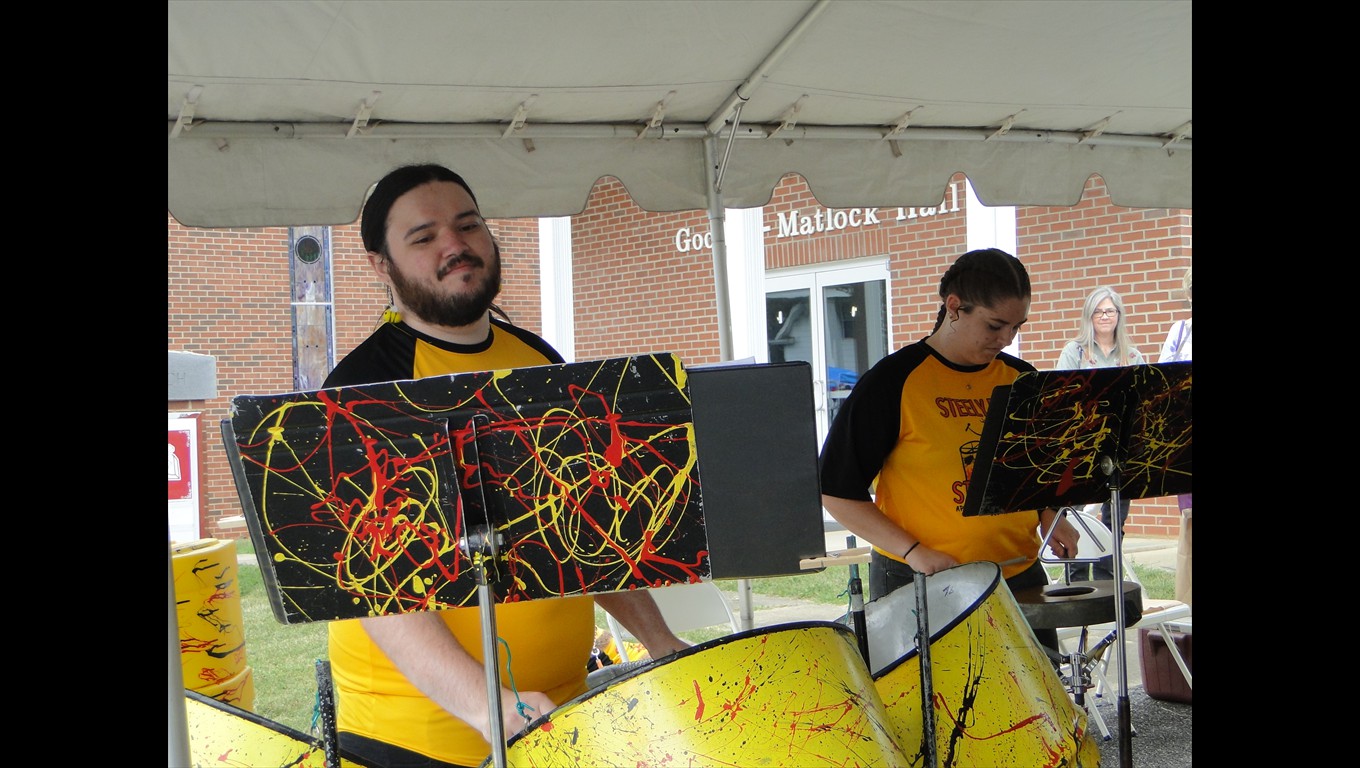 ASU Steely Pan Band Entertains the crowd!