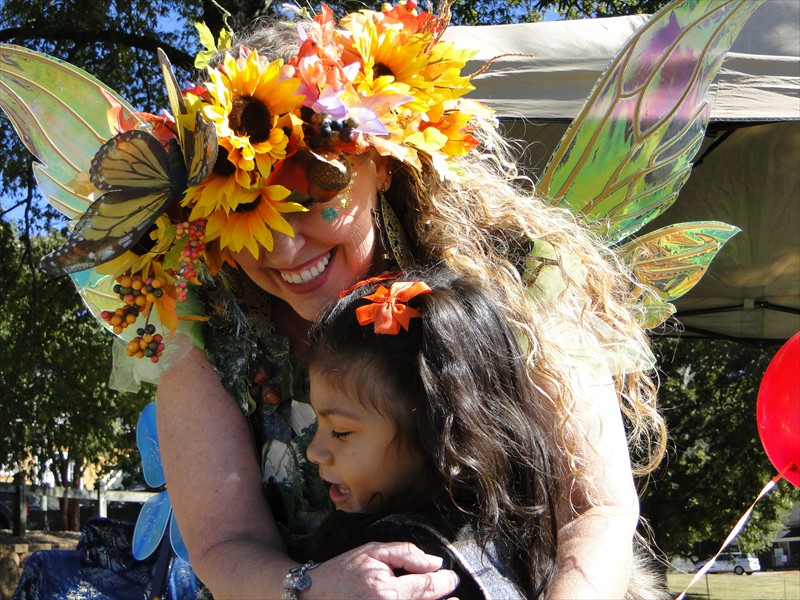 Brucie Abella - Woodland Fairie spreading fairy dust and love!