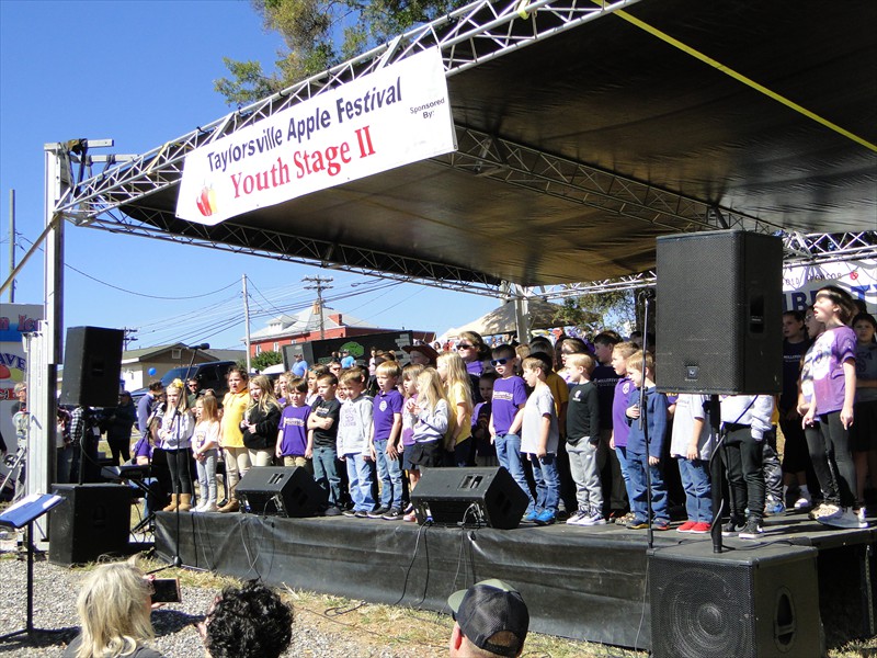 Millersville Christian Academy Students perform.