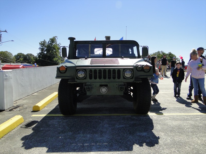 The military display brings out our Patriotic Spirit!