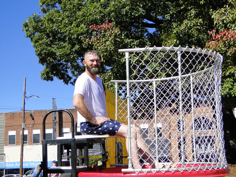 Tristan St.Clair - at the Dunking Booth