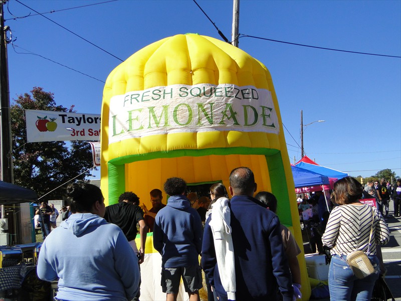 A cool lemonade at the end of the day was refreshing!