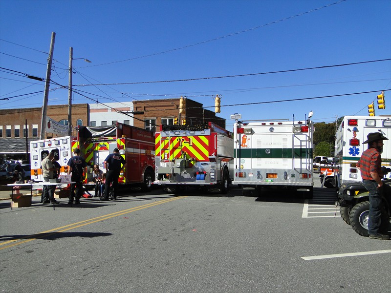 Alexander County Emergency Vehicles and Staff