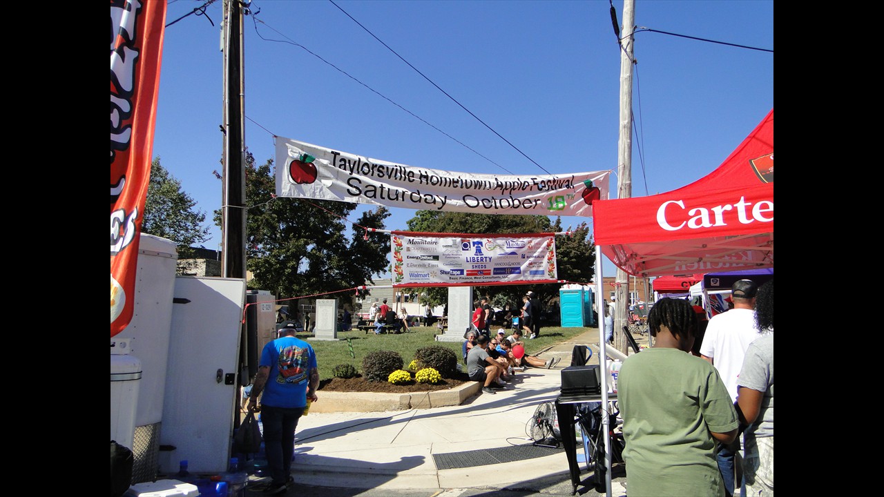 The Taylorsville Apple Festival is held in Downtown Taylorsville.