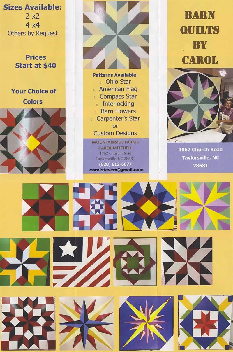 Barn Quilt Class  N.C. Cooperative Extension